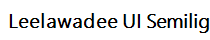 Leelawadee UI Semilight